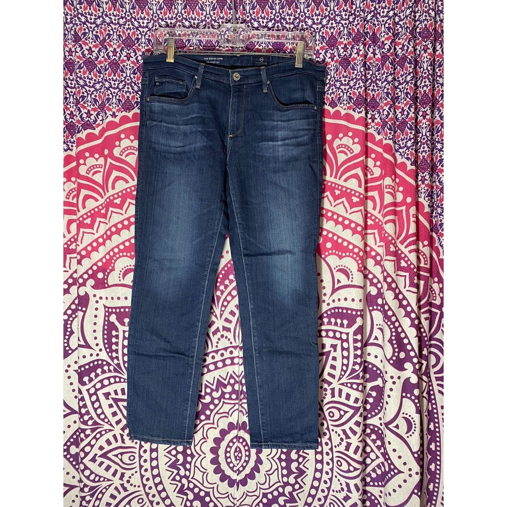 Adriano Goldschmied Jeans The Stevie Capri Size 29 25" Inseam